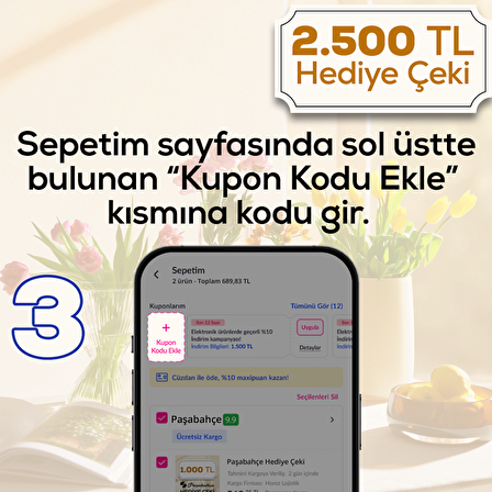 Paşabahçe Hediye Çeki 2500 TL