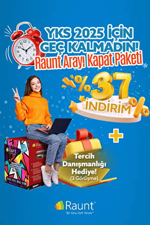 Raunt Arayı Kapat Premium YKS 2025 EŞİT AĞIRLIK Seti