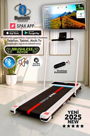 Voit Powerfit Katlanabilir Işıklı Uzaktan Kumandalı Koşu Bandı