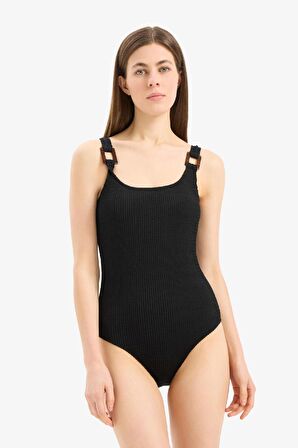 DeFacto Regular Fit Bürümcük Mayo-Fall in Love T8005AZ25SMBK81