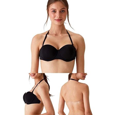 Pierre Cardin Kadın Siena Dolgusuz Straplez Multi Fonksiyonlu Sütyen