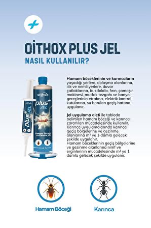 Oithox Plus Hamam Böceği ve Karınca Jeli 5 gr