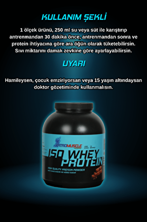 ArtroMuscle Nutrition İzole Whey Protein Tozu 2300 Gr Çikolata Aromalı