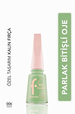 Flormar Blossom Yoğun Pigmentli & Uzun Süre Kalıcı Parlak Bitişli Oje