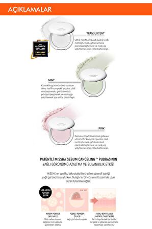 Aydınlık ve Canlı Görünüm Sunan Ultra Hafif Sıkıştırılmış Pudra 8g Airy Pot Pressed Powder Pink
