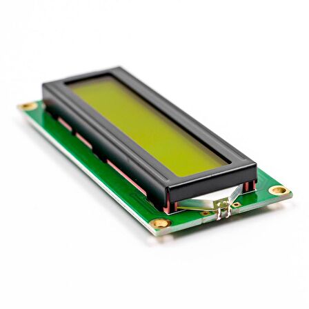 LCD1602 LCD Ekran (Sarı Yeşil Arka Işıklı)