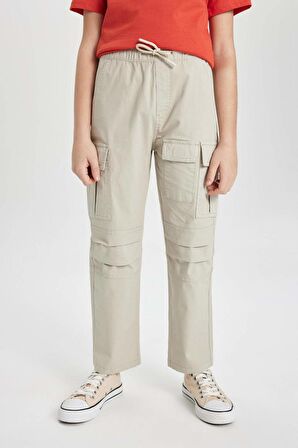 DeFacto Erkek Çocuk Jogger Düz Paça Gabardin Pantolon B5924A824SPBG732