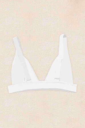 Angelsin Bikini Üstü Beyaz
