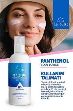 LE NIG Panthenol & B5 Provitamin Yoğun Nemlendirici Vücut Losyonu 250ml