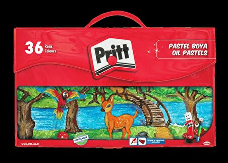 PRITT PASTEL BOYA ÇANTALI 36 LI 1048065 6 Adet