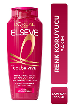 L'Oréal Paris Elseve Color Vive Renk Koruyucu Bakım Şampuanı 300 ml