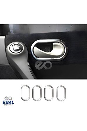 Dacia LODGY Krom İç Kapı Kolu Çerçeve 4 kapı. 2012 Üstü P.Çelik