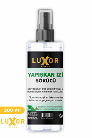 Luxor Kimya Yapışkan İzi Sökücü 200 Ml