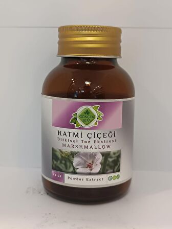 Hatmi Çiçeği Toz Ekstresi 60 Gr. Cam Kavanoz