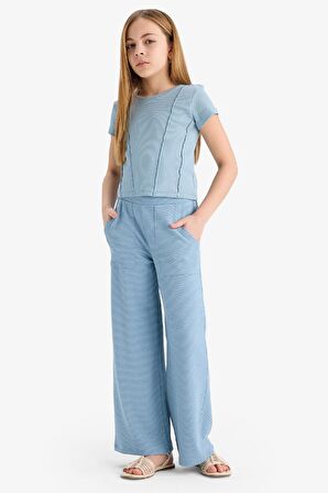 Kız Çocuk Wide Leg Pantolon