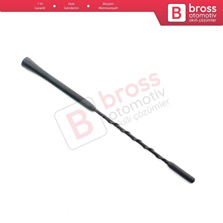 VW Seat Skoda Audi Opel 1J0035849A için Araba Tavan Stereo Radyo FM/AM Sinyal Anten Çubuğu M5 5 mm