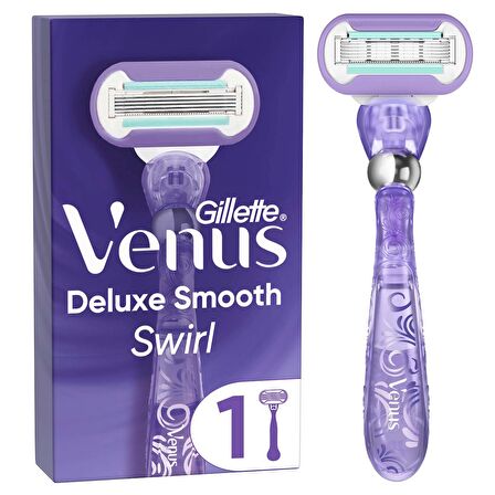 Gillette Venus Swirl Extra Smooth Kadın Tıraş Makinesi Yedekli