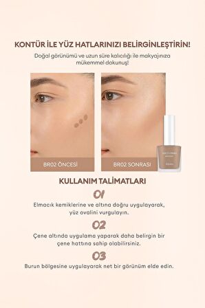 Soğuk Alt Tonlu Likit Kontür  – Doğal Görünümlü Apieu Juicy Pang Bronzer Latte (BR02)