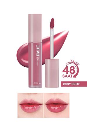 Uzun Süre Kalıcı, Nemli Bitiş Sunan Parlak Tint Dare Tint Dewy Drop (Rosy Drop)