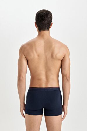 DeFacto Regular Fit Kareli 3'lü Boxer C9561AX24WNNV135