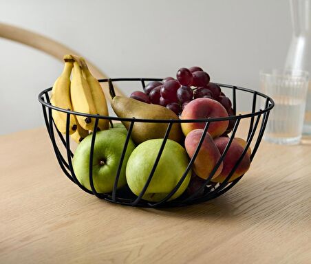 Kase, Metal Tel, Siyah