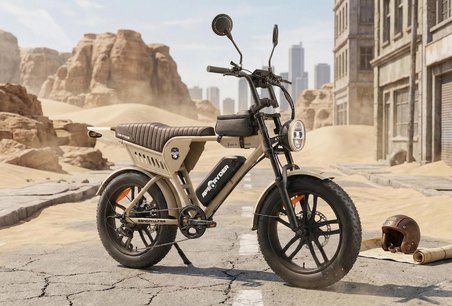 APE RYDER GENON ULTRA 750W ELEKTRİKLİ BİSİKLET AYNA ÇANTA VE EL GAZI HEDİYELİ