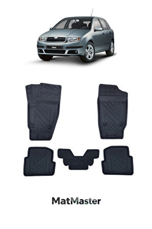 Skoda Fabia 2006 Model 5D Ekstra Havuzlu Paspas