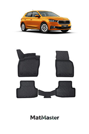Skoda Fabia 2023 Model 5D Ekstra Havuzlu Paspas