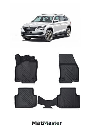 Skoda Kodiaq 2021 Model 5D Ekstra Havuzlu Paspas