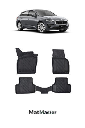 Skoda Scala 2019 Model 5D Ekstra Havuzlu Paspas