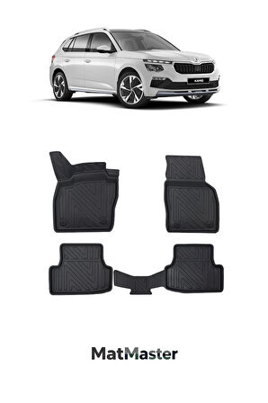 Skoda Kamiq 2025 Model 5D Ekstra Havuzlu Paspas