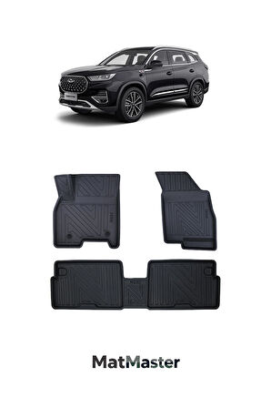 Chery Tiggo 8 Pro 2022 Model 5D Ekstra Havuzlu Paspas