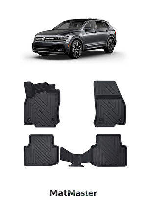 Volkswagen Tiguan 2018 Model 5D Ekstra Havuzlu Paspas