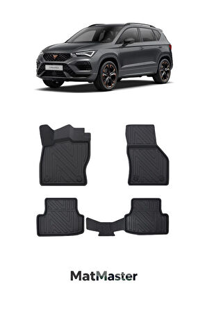 Cupra Ateca 2022 Model 5D Ekstra Havuzlu Paspas