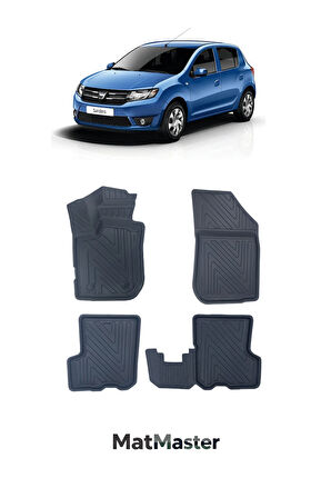Dacia Sandero 2008 Model 5D Ekstra Havuzlu Paspas