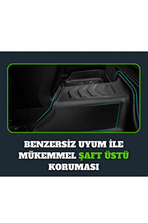Ford Courier 2017 Model 5D Ekstra Havuzlu Paspas