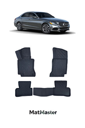 Mercedes C Serisi W205 2014 Model 5D Ekstra Havuzlu Paspas