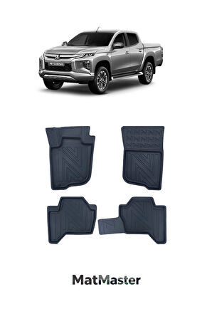 Mitsibushi L200 2022 Model 5D Ekstra Havuzlu Paspas