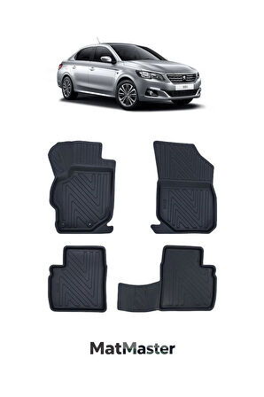 Peugeot 301 2024 Model 5D Ekstra Havuzlu Paspas