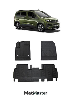 Peugeot Rifter 2019 Model 5D Ekstra Havuzlu Paspas