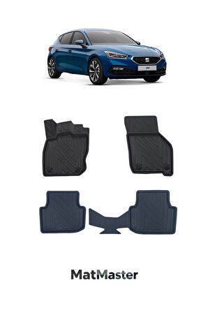 Seat Leon 2022 Model 5D Ekstra Havuzlu Paspas