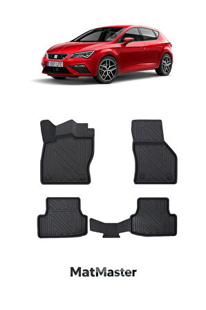 Seat Leon 2013 Model 5D Ekstra Havuzlu Paspas