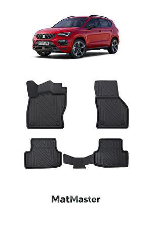 Seat Ateca 2025 Model 5D Ekstra Havuzlu Paspas