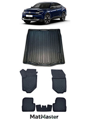 Citroen C4X 2026 Model 5D Premium Ekstra Havuzlu Paspas Ve Bagaj Havuzu Set