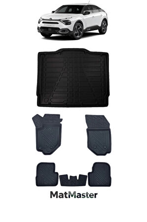 Citroen C4 2024 Model 5D Premium Ekstra Havuzlu Paspas Ve Bagaj Havuzu Set