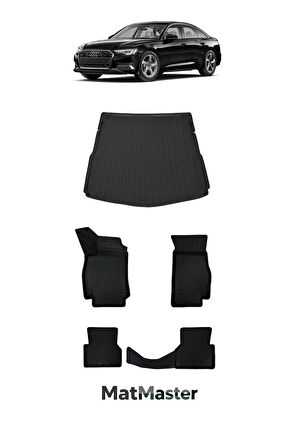 Audi A6 2025 Model 5D Premium Ekstra Havuzlu Paspas Ve Bagaj Havuzu Set