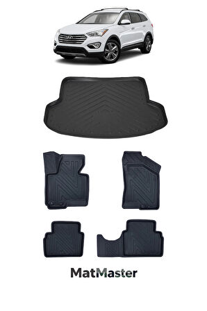 Hyundai ix-35 2010 Model 5D Premium Ekstra Havuzlu Paspas Ve Bagaj Havuzu Set