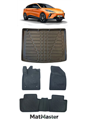 MG 4 2024 Model 5D Premium Ekstra Havuzlu Paspas Ve Bagaj Havuzu Set