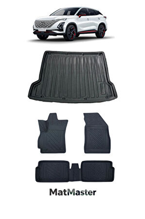 Chery Omoda 5 2023 Model 5D Premium Ekstra Havuzlu Paspas Ve Bagaj Havuzu Set