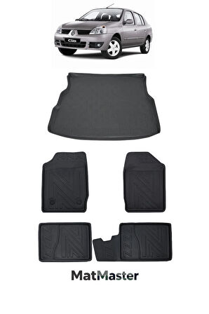 Renault Symbol 1999 Model 5D Premium Ekstra Havuzlu Paspas Ve Bagaj Havuzu Set